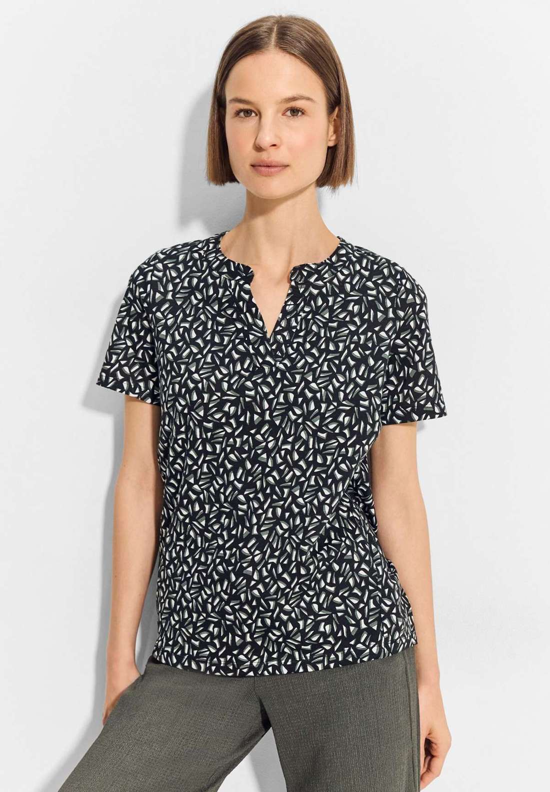 Рубашка-туника из пряжи Slub