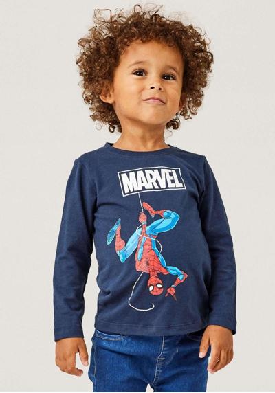 Рубашка с длинными рукавами и принтом «Человек-паук»