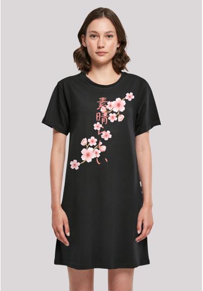Платье-рубашка Kirschbluten Asien T-Shirt Kleid