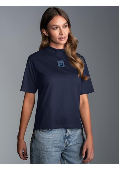 футболка TRIGEMA T-Shirt mit Stehkragen
