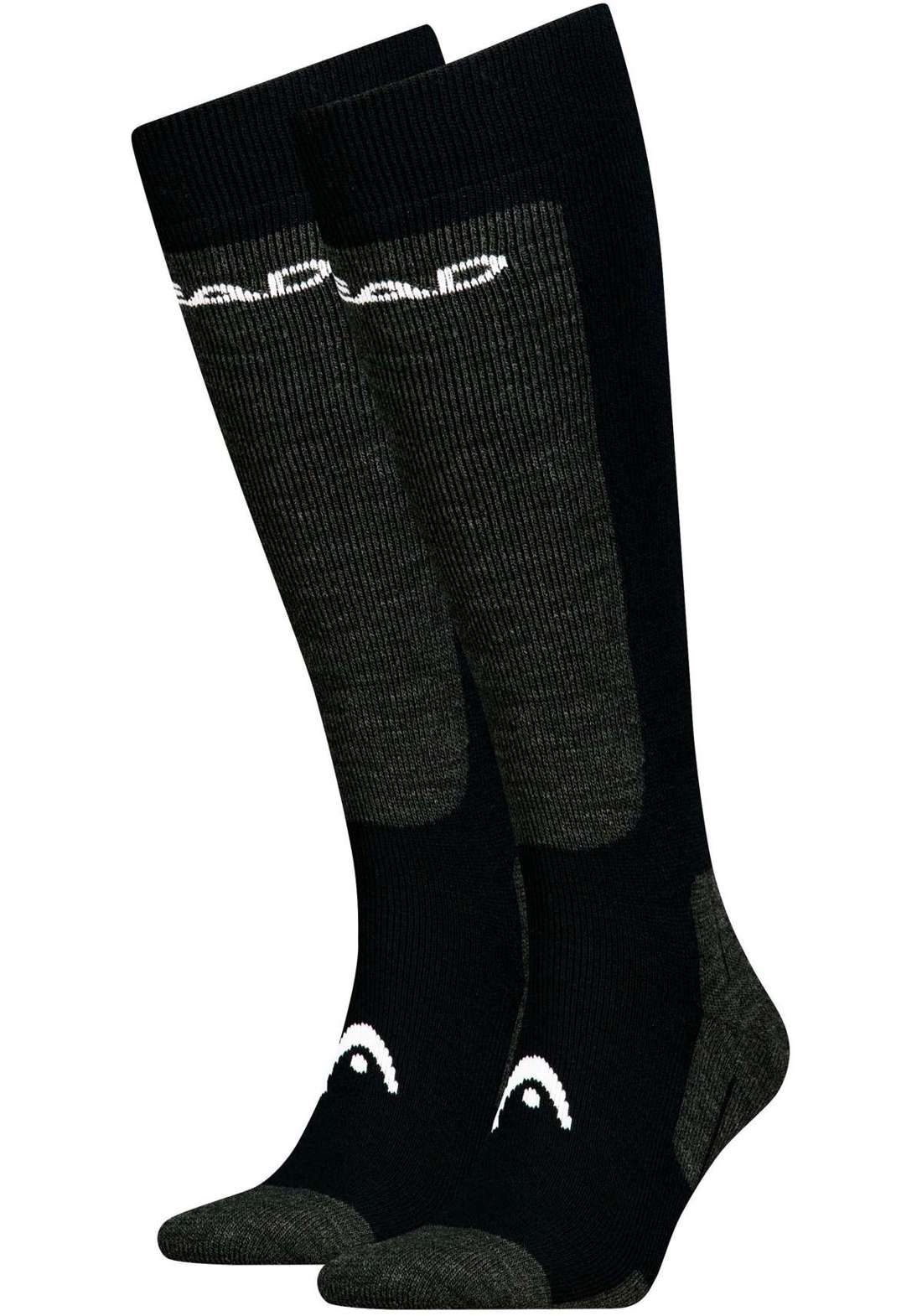 Носки с вязаным логотипом бренда