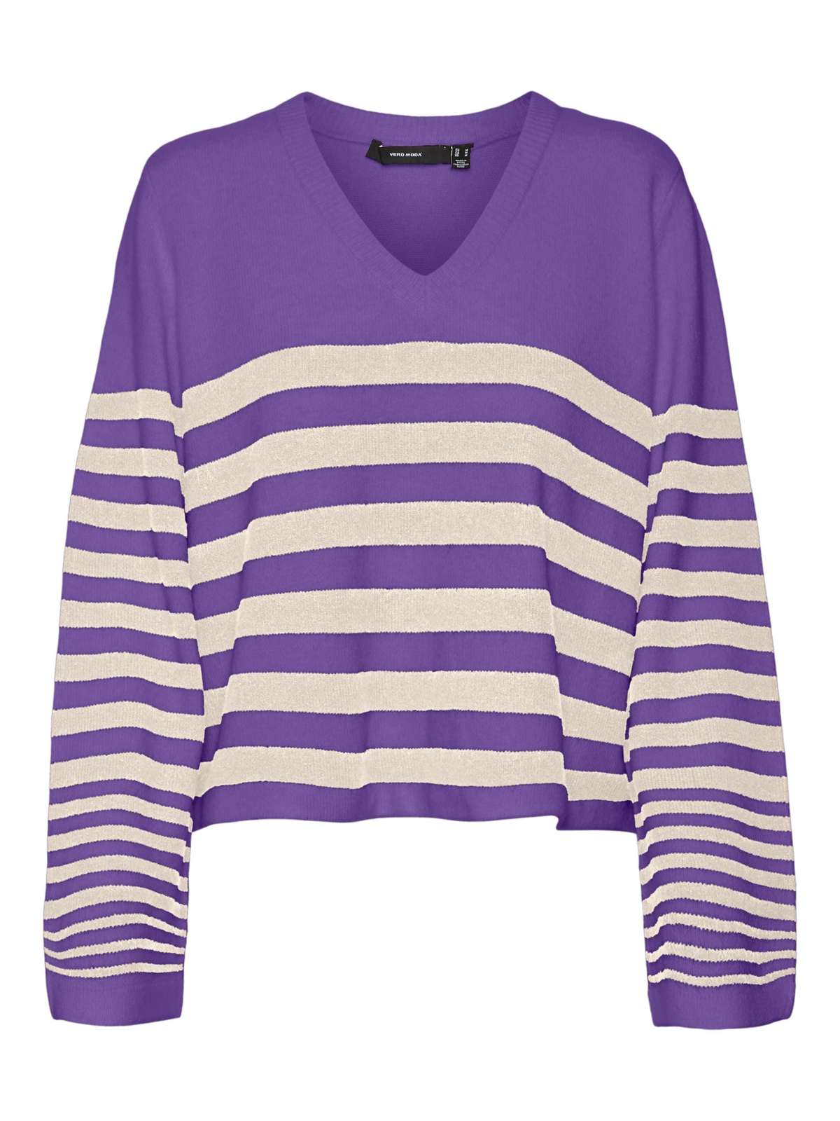 свитер с V-образным вырезом VMHURRICANE LS V-NECK PULLOVER GA BF