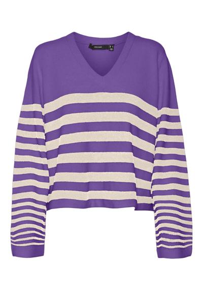 свитер с V-образным вырезом VMHURRICANE LS V-NECK PULLOVER GA BF
