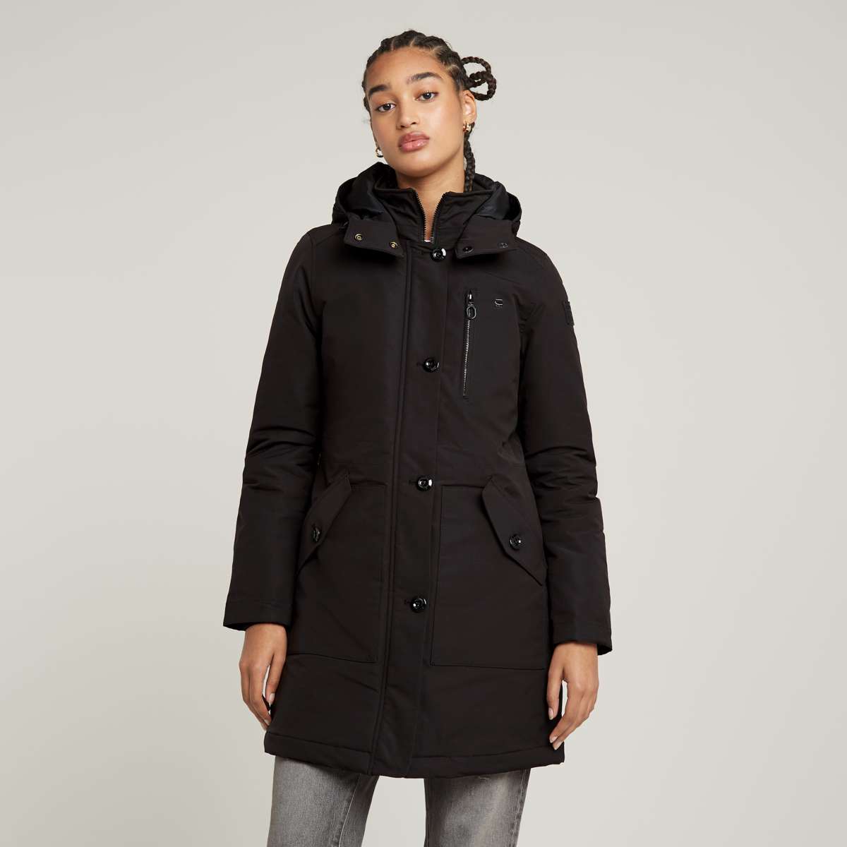 Парка с капюшоном Vodan Parka