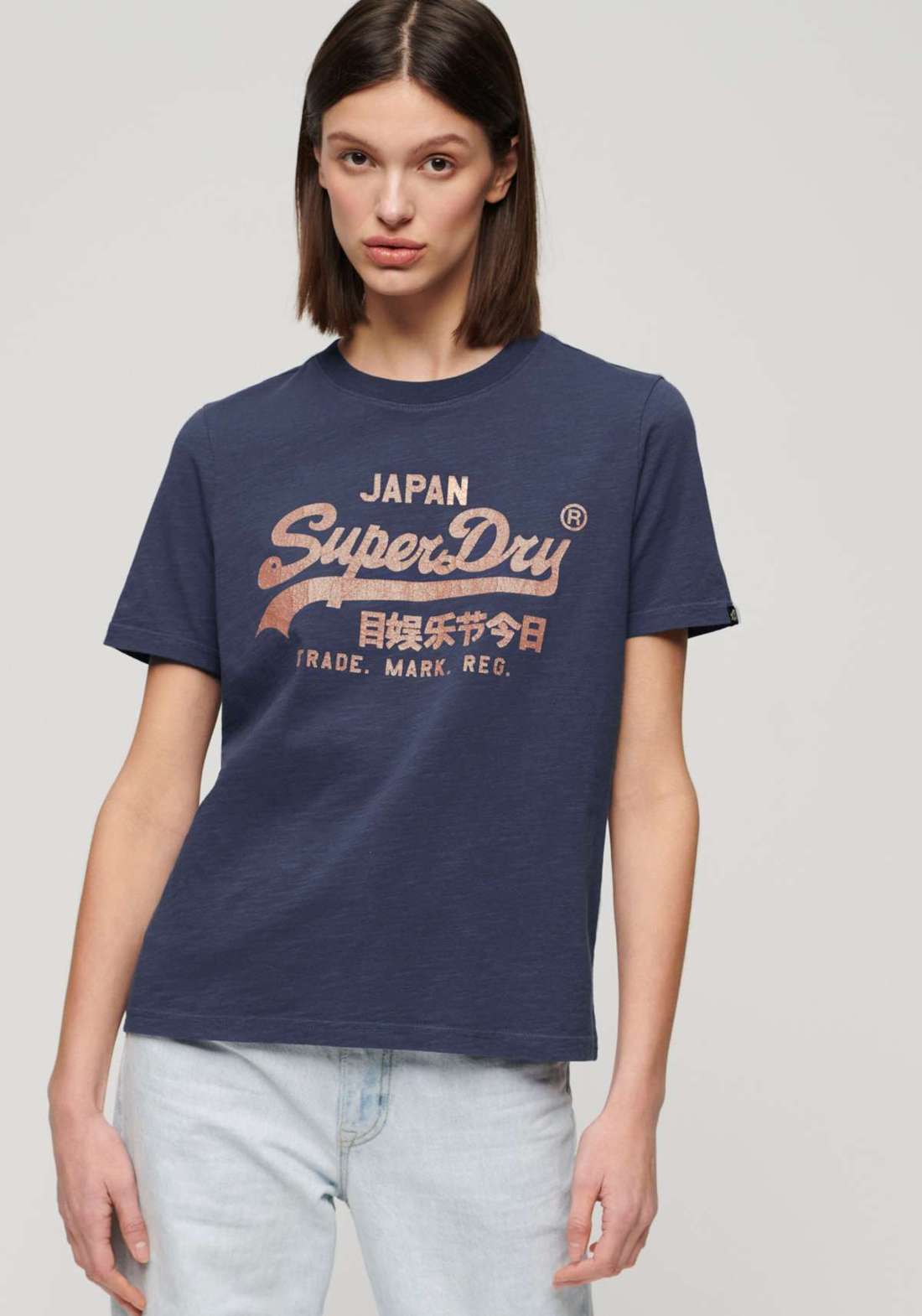 футболка METALLIC VL RELAXED T SHIRT