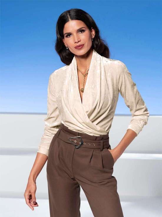 рубашка с запахом Shirt