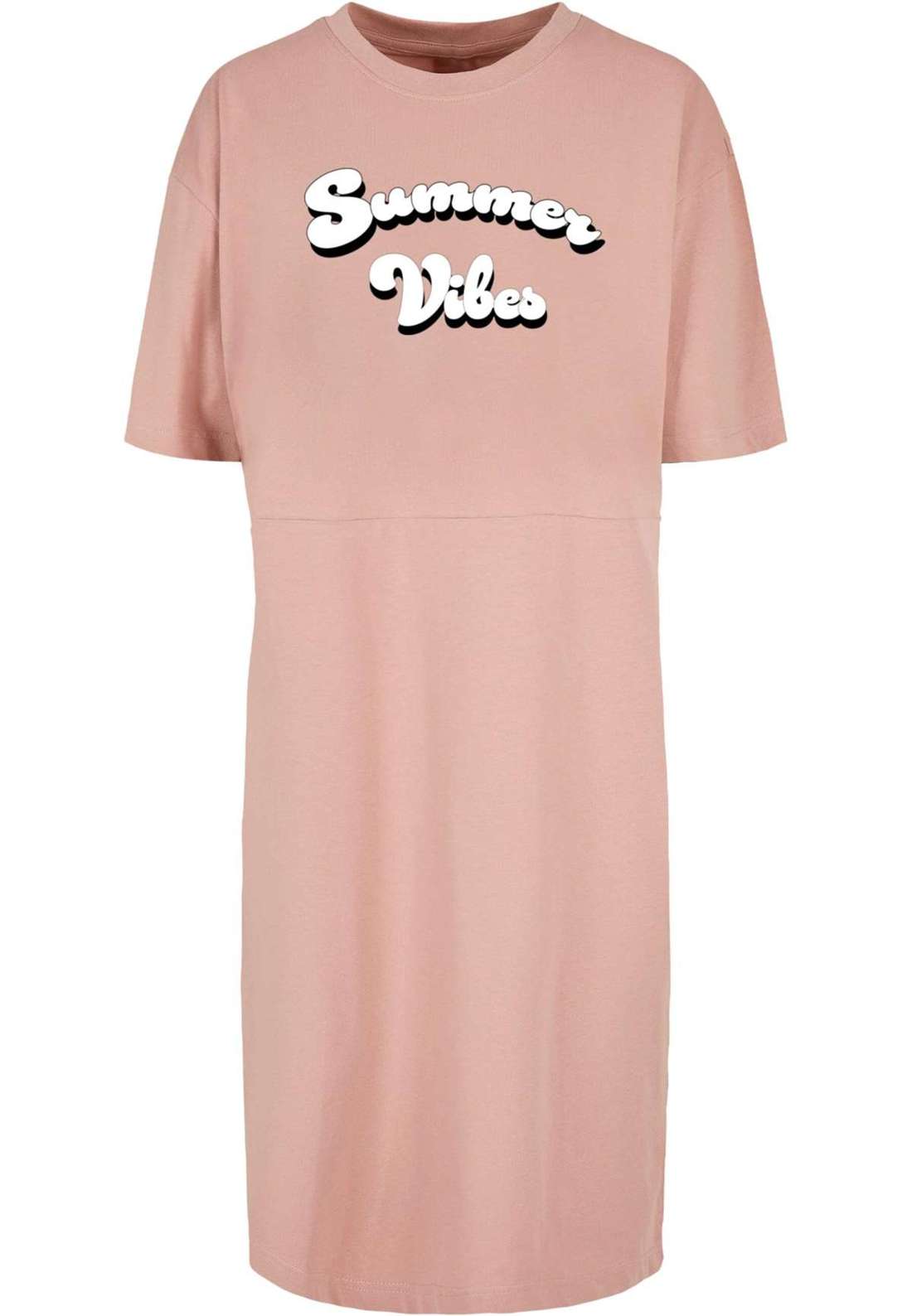 Платье-рубашка Damen Ladies Summer Vibes Oversized Slit Tee Dress