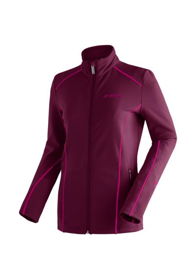 Функциональная рубашка, теплая женская флисовая куртка в качестве среднего слоя, идеальна для катания на лыжах.