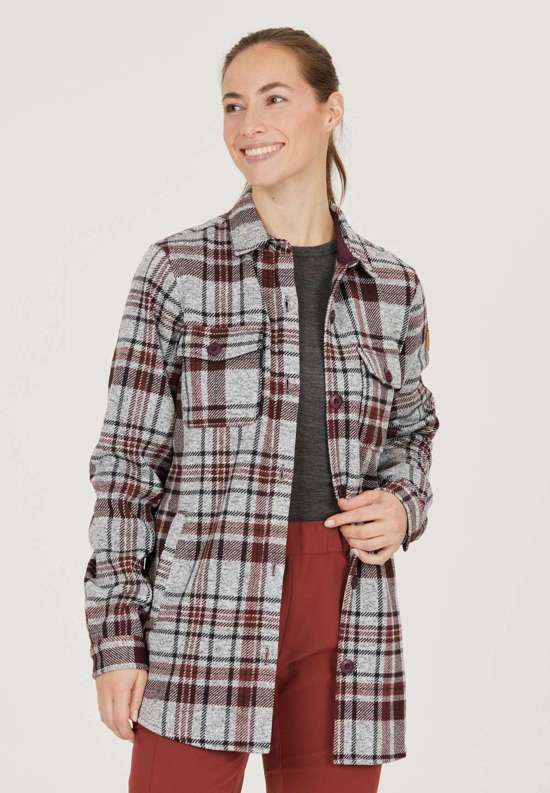 Флисовая рубашка с великолепным клетчатым узором Milly