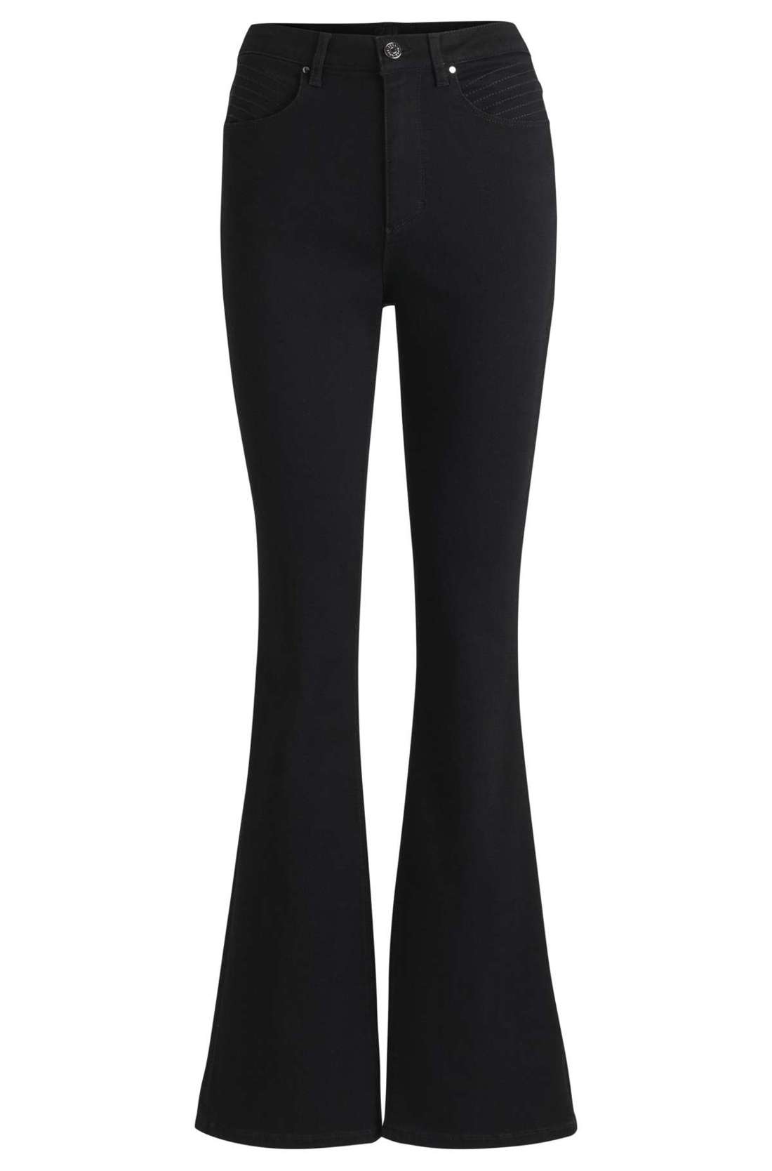 Расклешенные джинсы Rosa High Rise