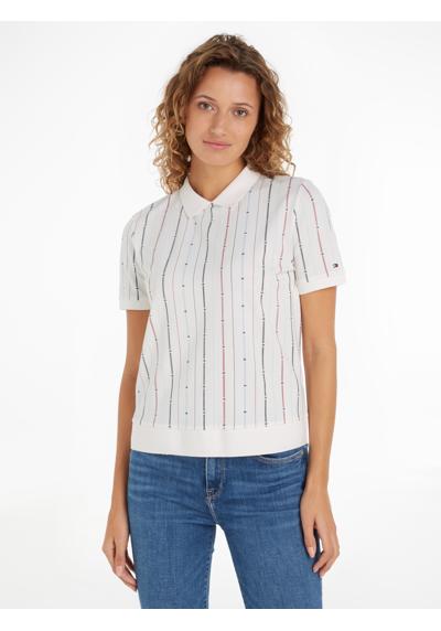 Рубашка-поло в полоску REG FLAG STRIPE C-NK POLO SS