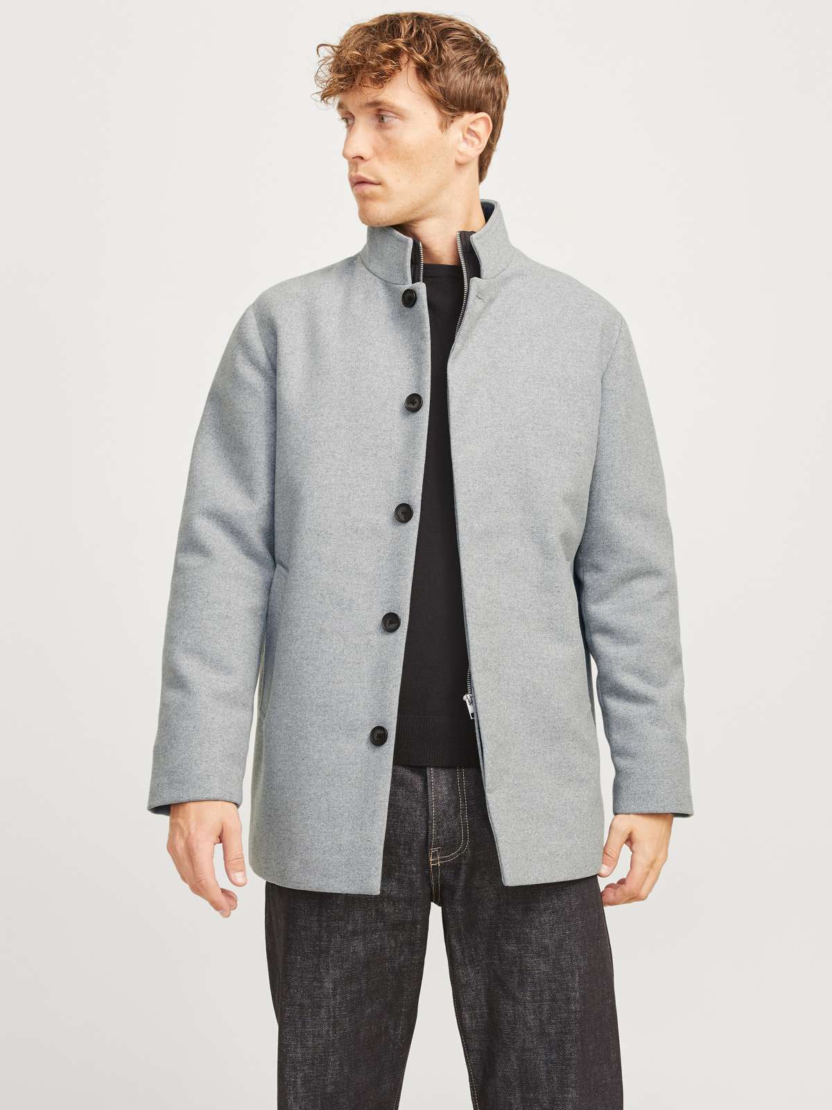 Шерстяная куртка JJEHARRISON WOOL JACKET SN