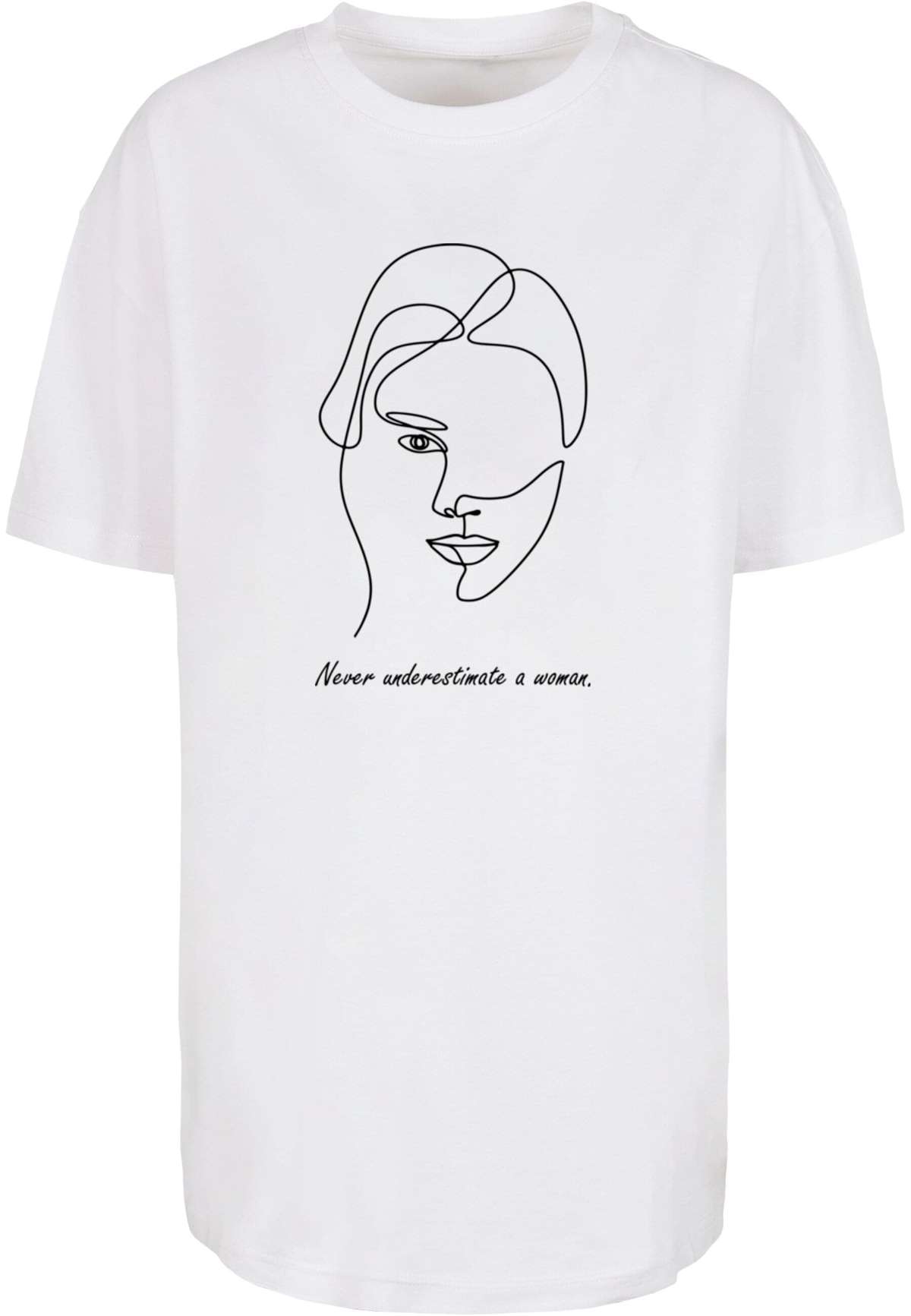 футболка Damen Ladies WD - Woman Figure Oversized Boyfriend Tee
