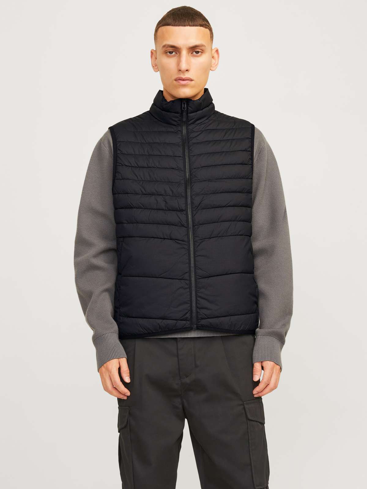 Стеганый жилет JJESTATE PACKABLE BW COLLAR NOOS