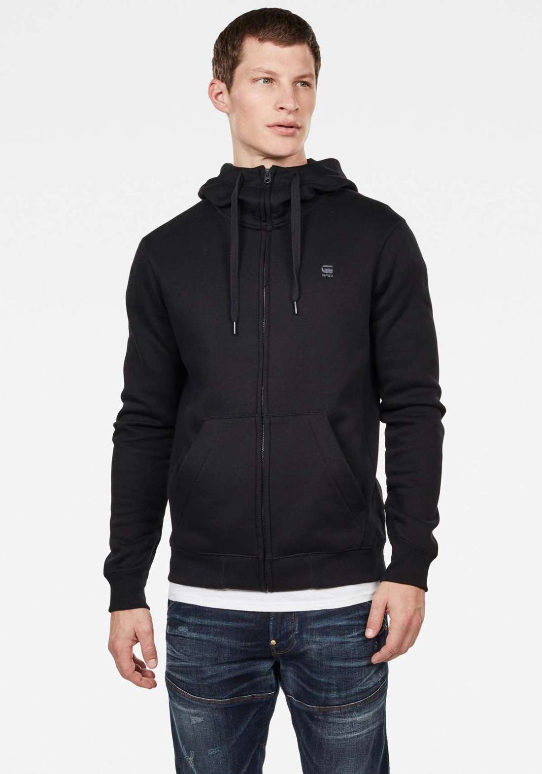 Толстовка с капюшоном Premium Basic Hooded Zip Sweater