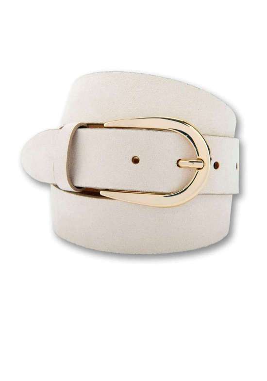 Кожаный ремень с элегантной дизайнерской застежкой.