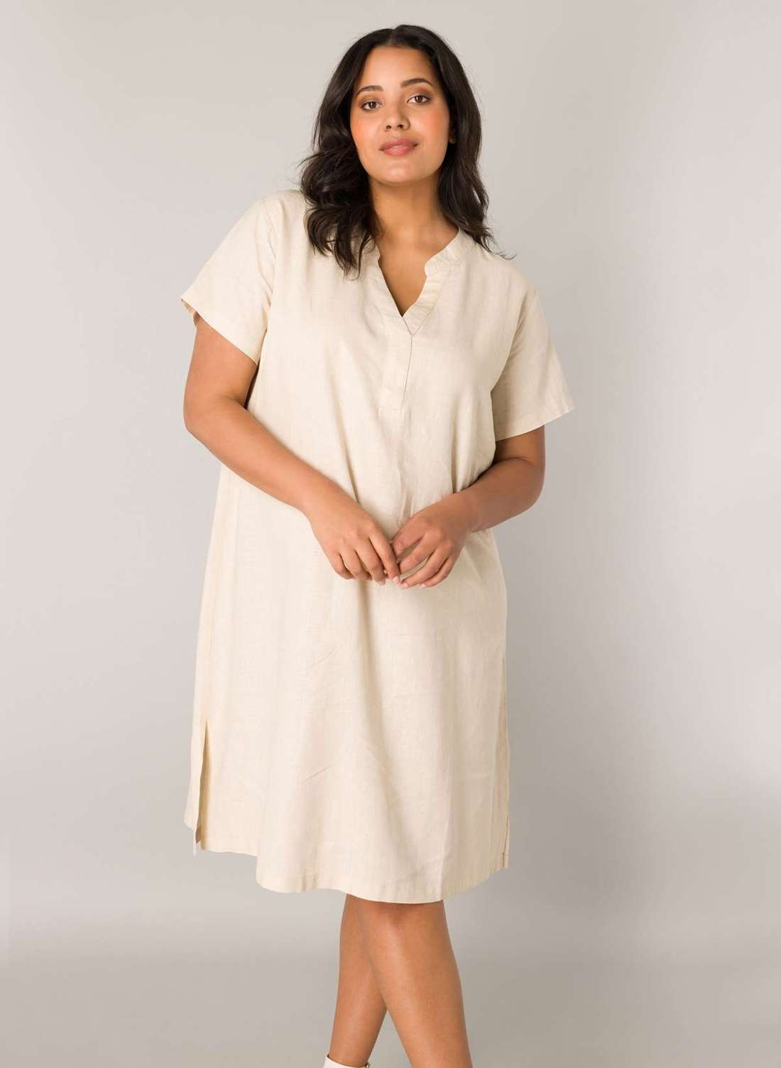 Платье-туника из льна Yacinthe