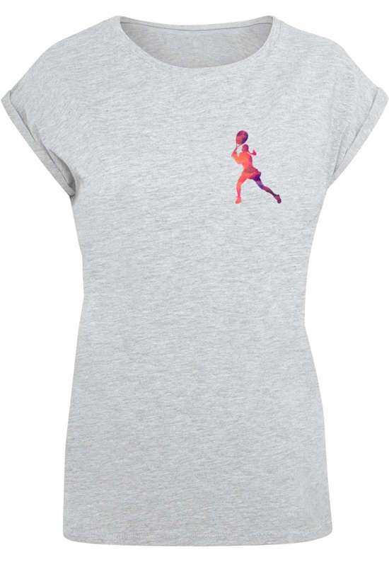 футболка Damen Ladies Tennis Woman Silhouette - T-Shirt