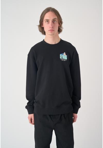 Толстовка с классным принтом на спине Full Time Service