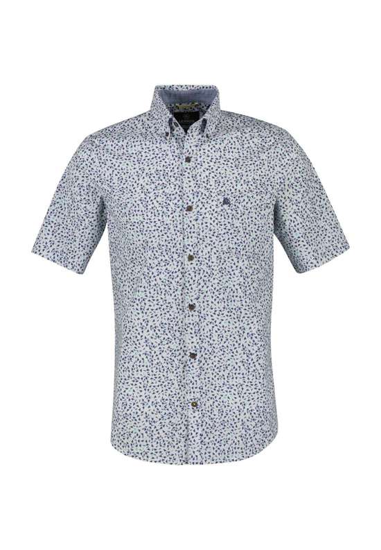 Рубашка с коротким рукавом LERROS Halbarmhemd mit AOP