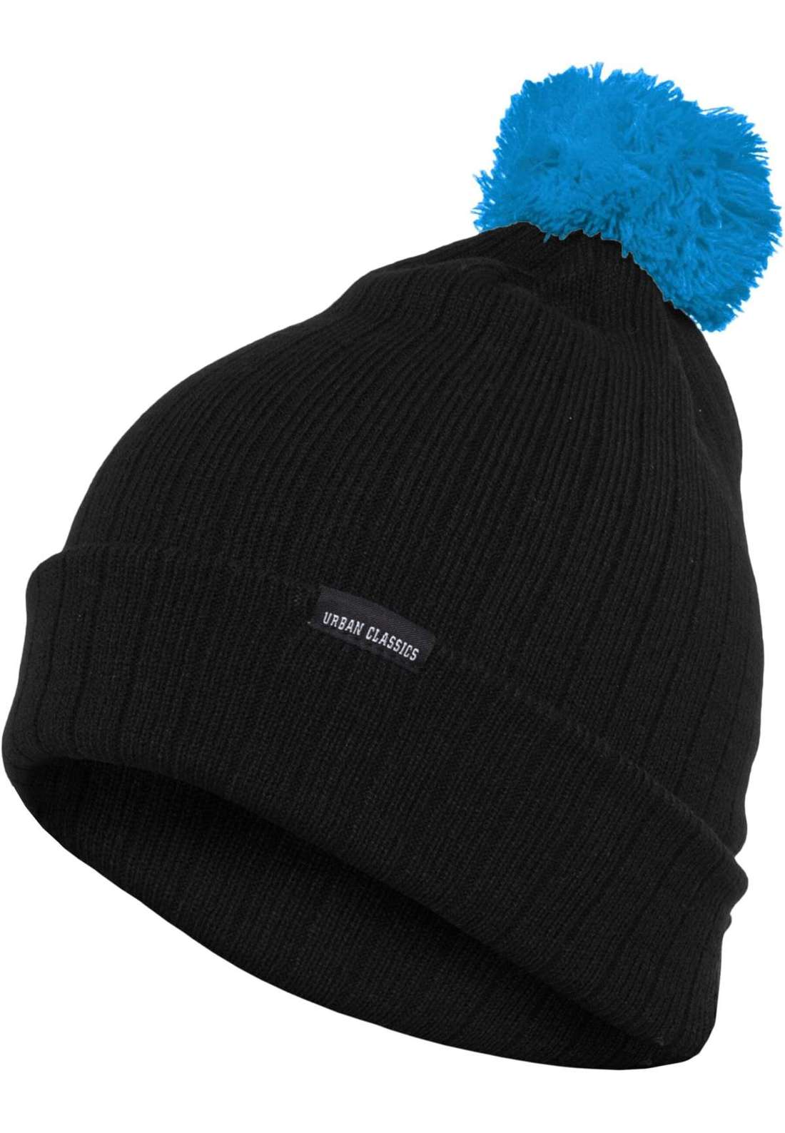 шапочки Urban Classics Unisex Contrast Bobble Beanie