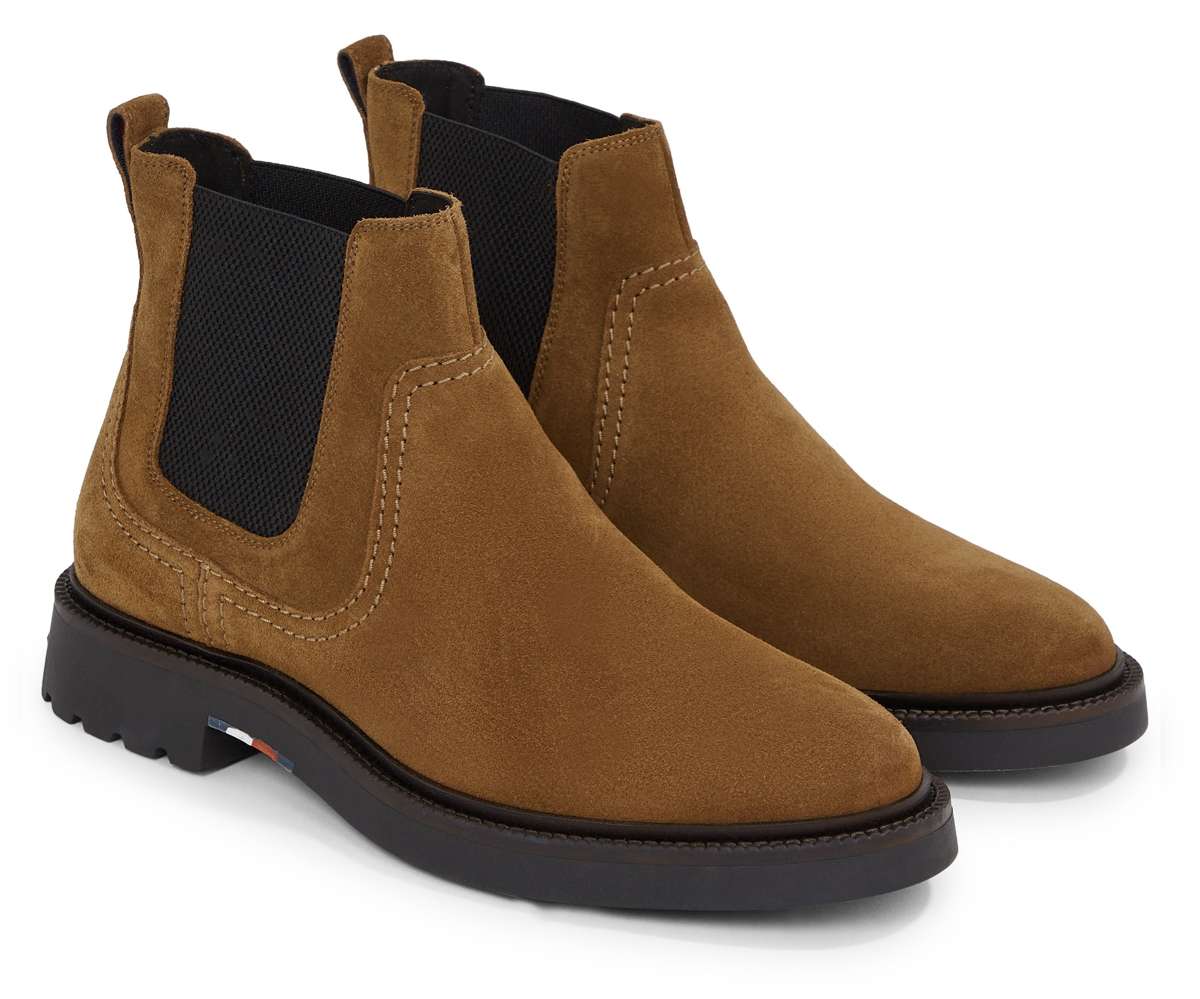 ботинки челси HILFIGER COMFORT LWT SUEDE CHEL
