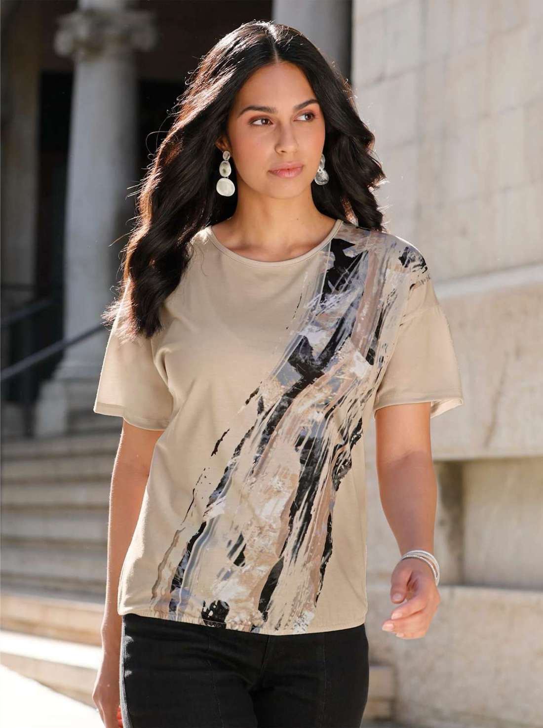 рубашка с круглым вырезом Shirt