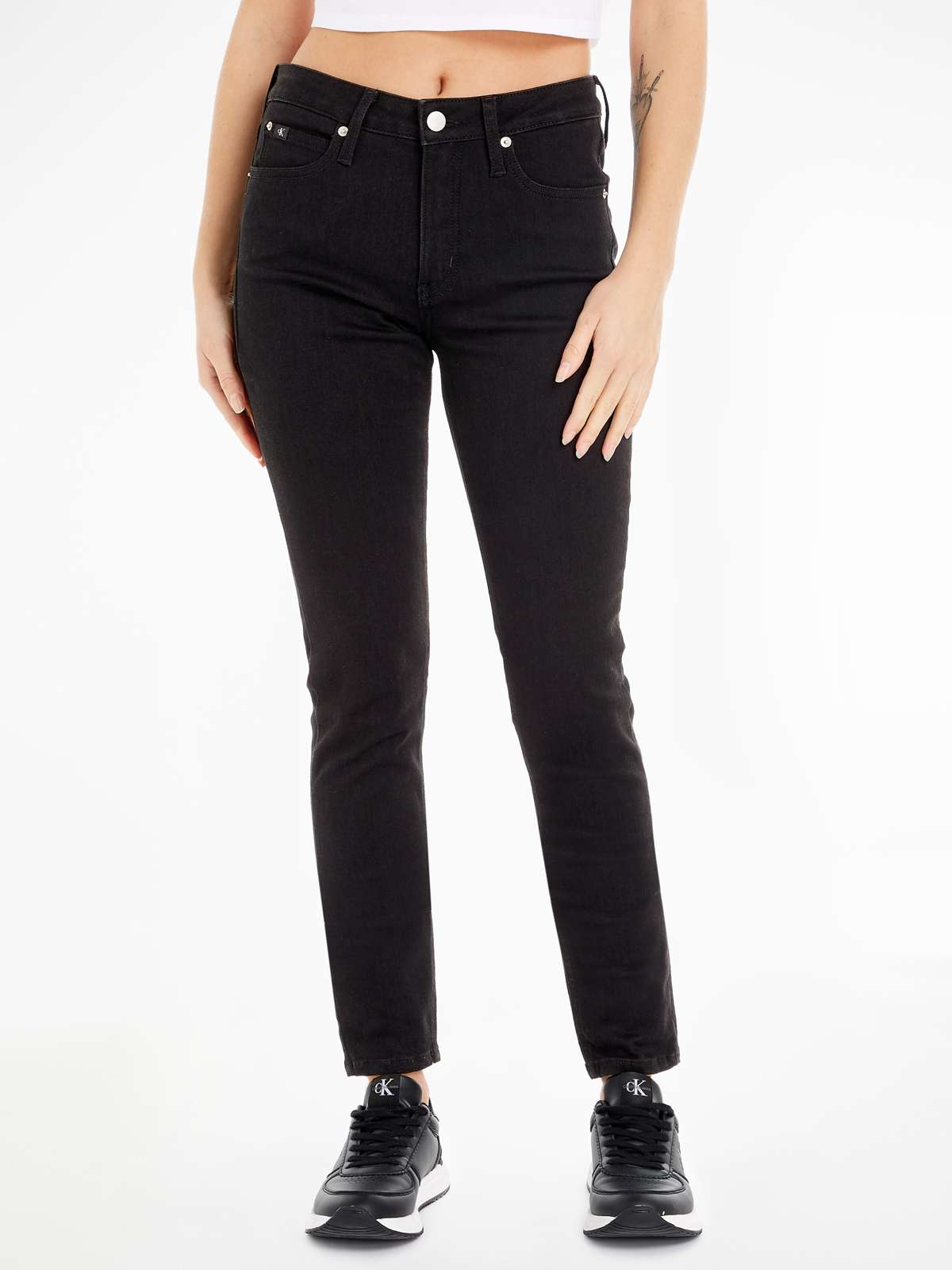 Джинсы скинни MID RISE SKINNY