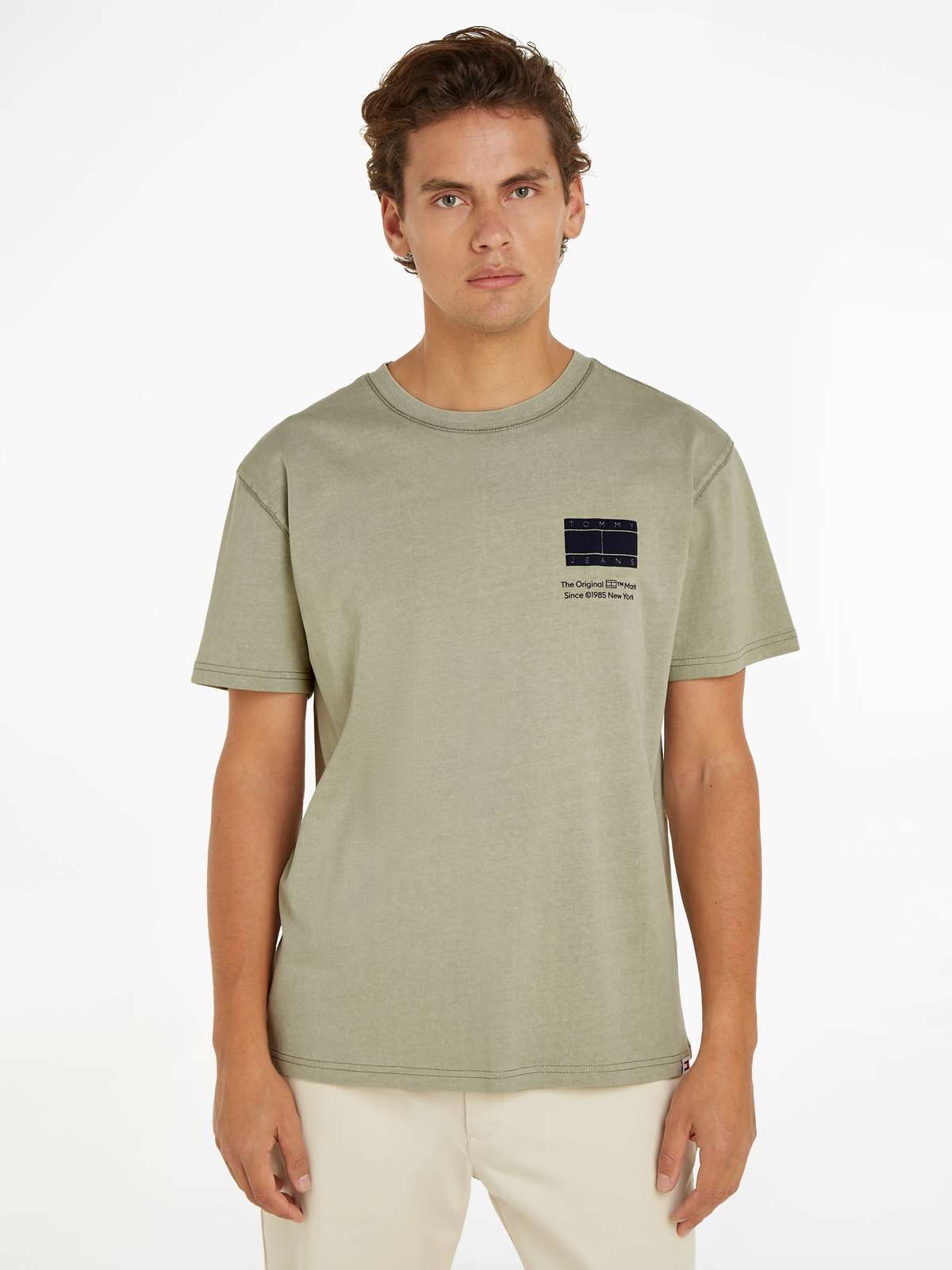 Футболка с принтом на спине TJM REG ESSENTIAL CB FLAG TEE