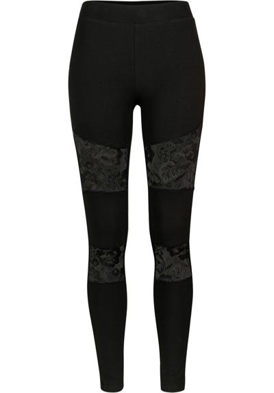 леггинсы Urban Classics Damen Ladies Laces Inset Leggings