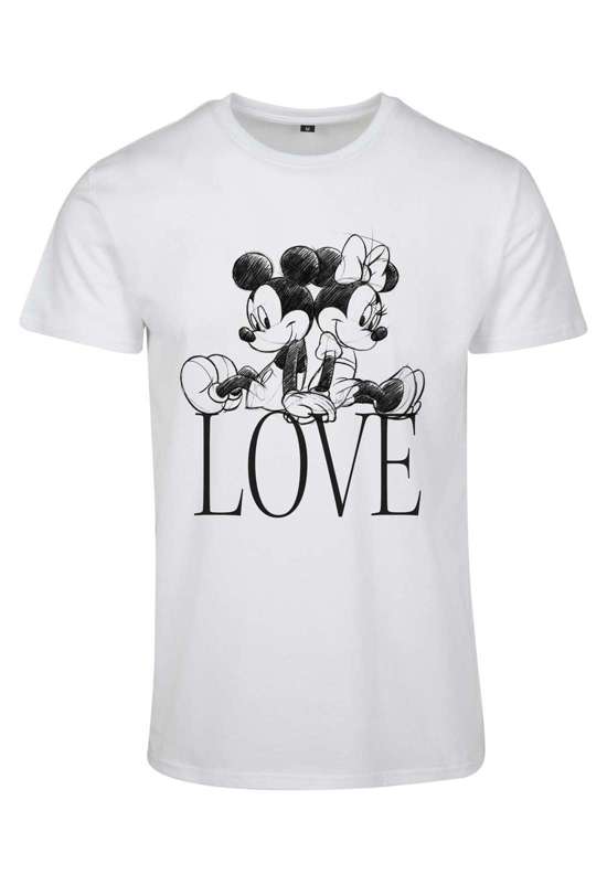 Рубашка с коротким рукавом Damen Ladies Minnie Loves Mickey Tee