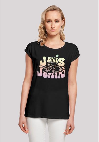 футболка Janis Joplin Pastel Logo