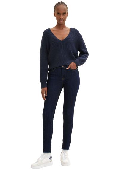 Джинсы до щиколотки с потертыми манжетами на штанинах Extra Skinny Ankle Jeans