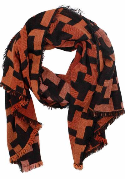 Модный шарф, высококачественный шарф с рисунком «гусиные лапки» размера XXL.
