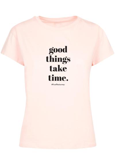 футболка Damen Ladies Good Things Take Time Box Tee