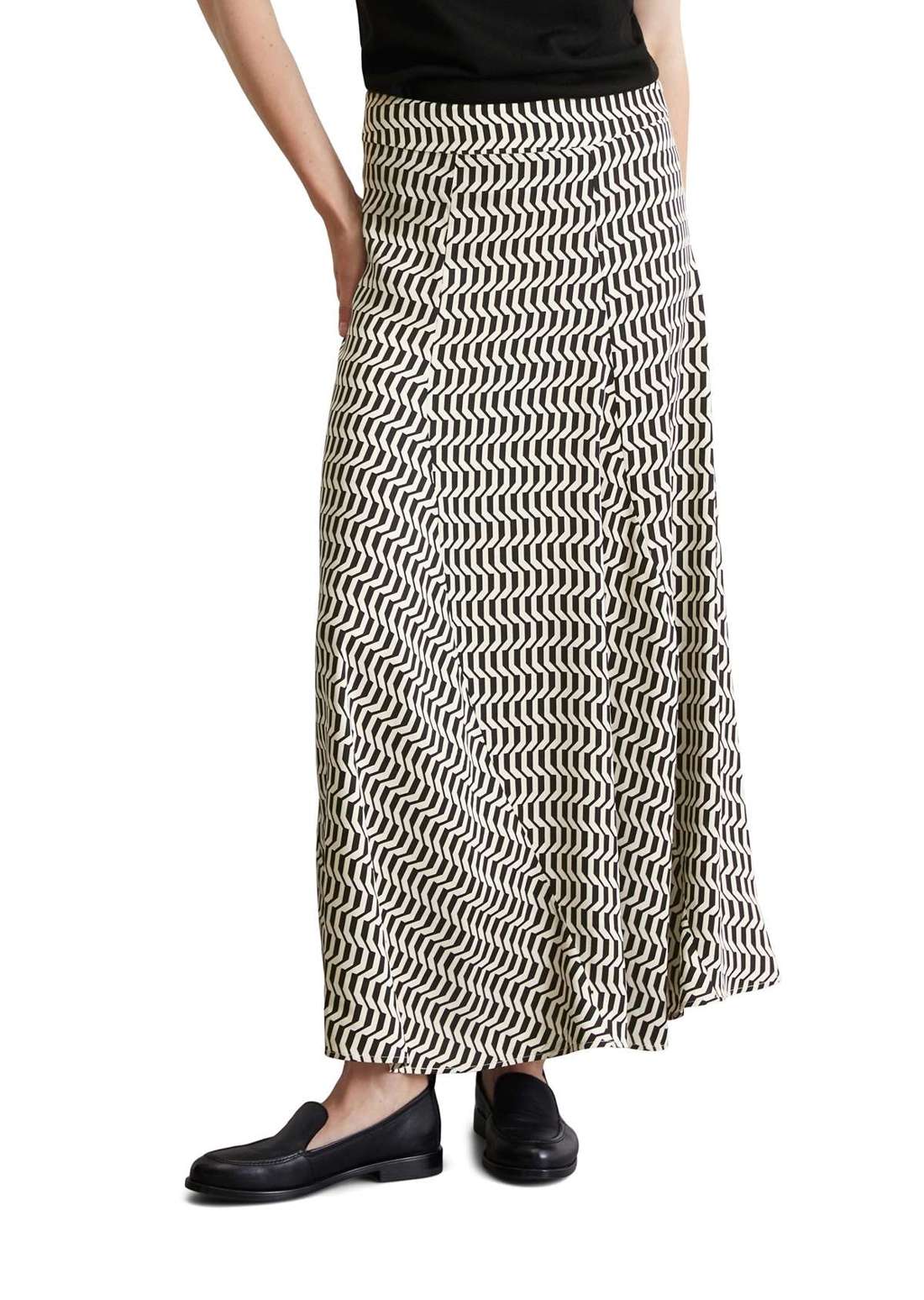 Тканая юбка aus LENZING™ ECOVERO™