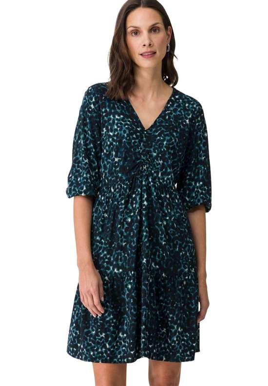 Мини-платье zero Minikleid mit Leoprint