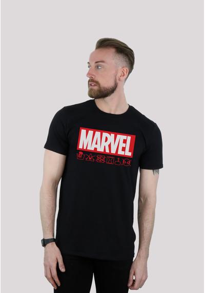 футболка Marvel Logo Waschsymbole