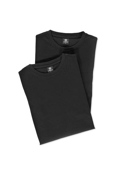 футболка LERROS Rundhals Doppelpack T-Shirt in Premium Baumwollqualitat