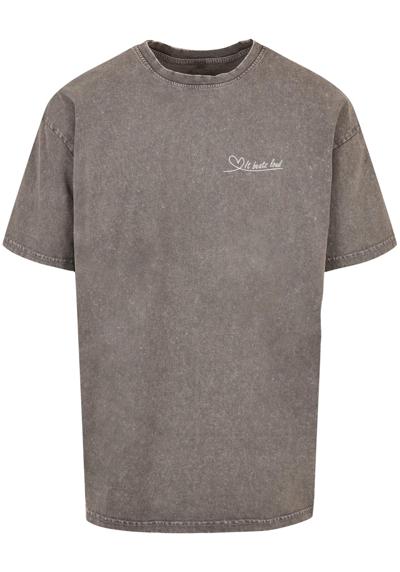 футболка Herren It Beats Loud Acid Washed Heavy Oversize Tee