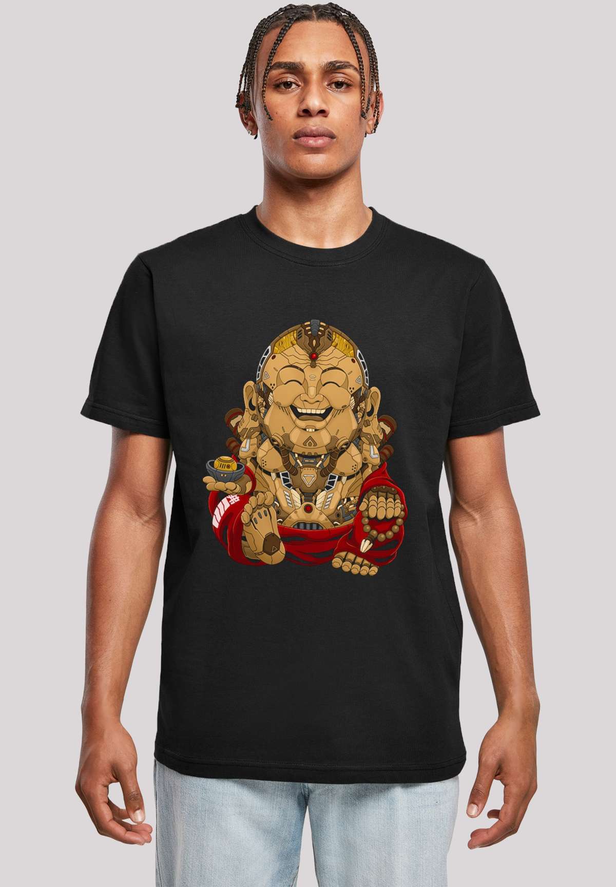 футболка Happy Cyber Buddha