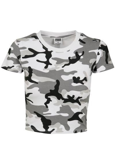 Рубашка с коротким рукавом Urban Classics Damen Ladies Stretch Jersey Cropped Tee