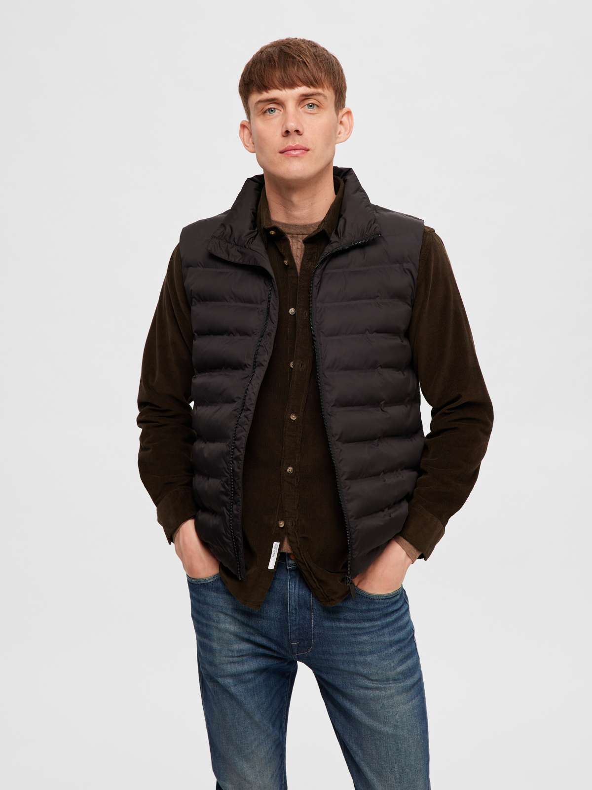Стеганый жилет SLHBARRY QUILTED GILET NOOS