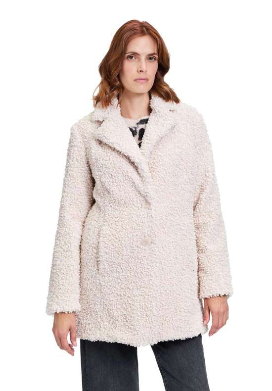 Плюшевая куртка Betty & Co Plüschjacke mit Reverskragen