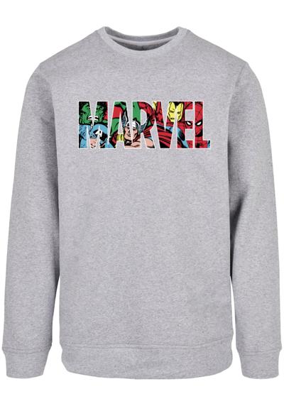 Свитер с круглым вырезом Herren Marvel Logo Character Infill Crewneck