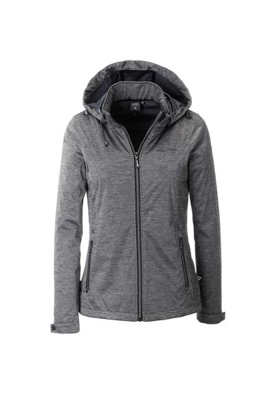 Куртка из софтшелла со съемным капюшоном. CLAUD PEAK WOMEN