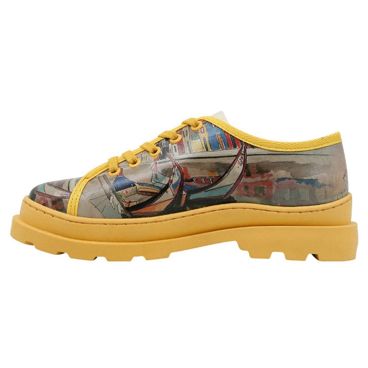 Обувь на шнуровке Damen Alessandra Sunsets and Silhouettes Vegan Damen Sneaker /