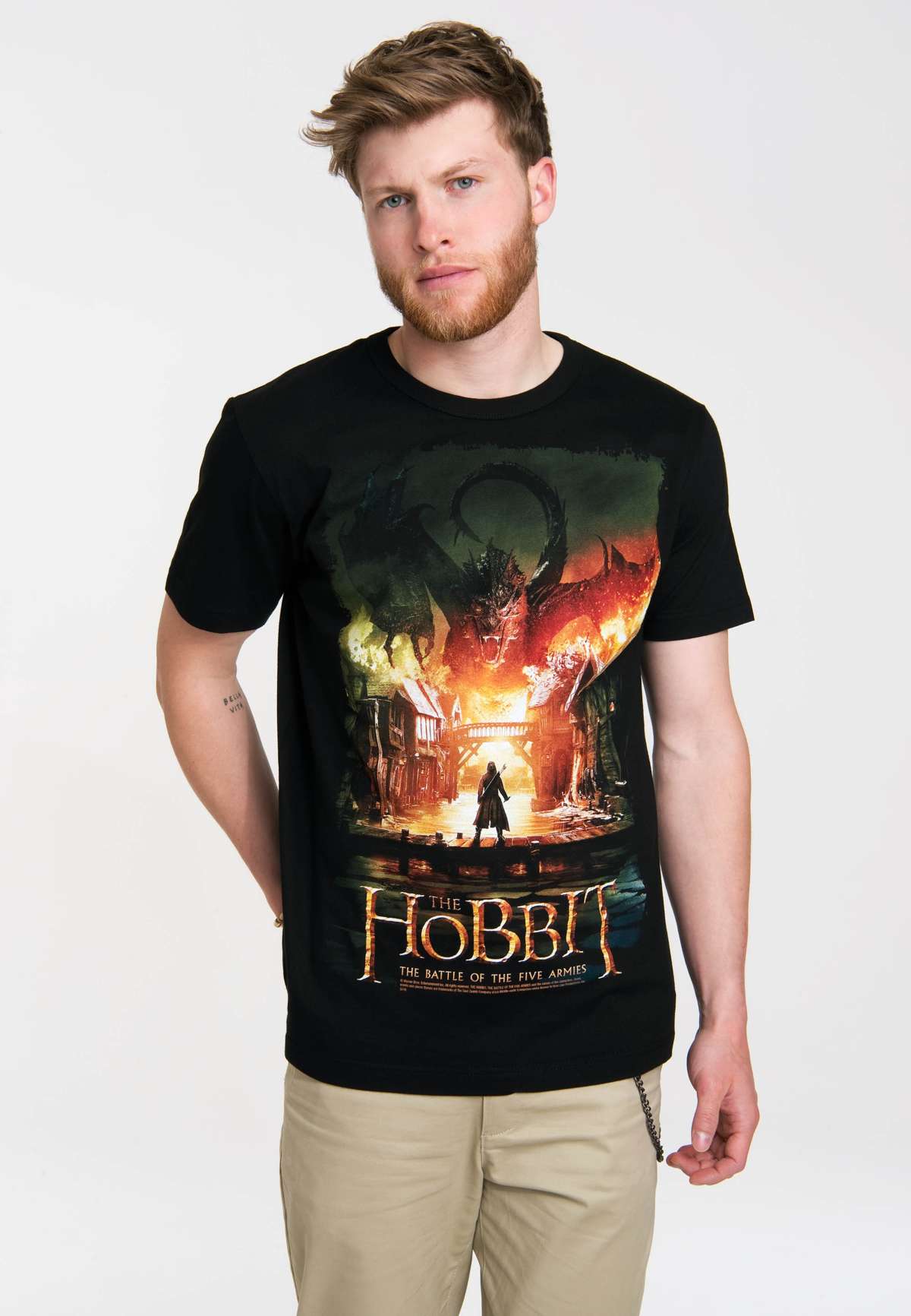 Футболка с великолепным мотивом из фильма Der Hobbit: Die Schlacht der Funf Heere