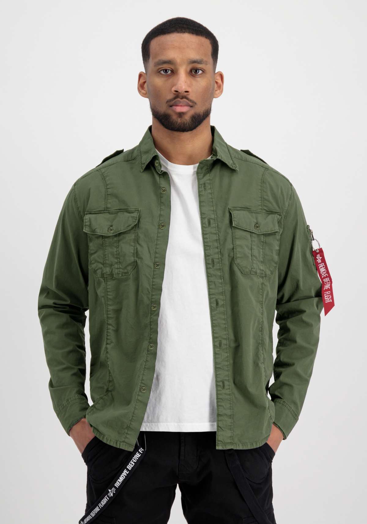 футболка Men - Shirts Basic Shirt Slim