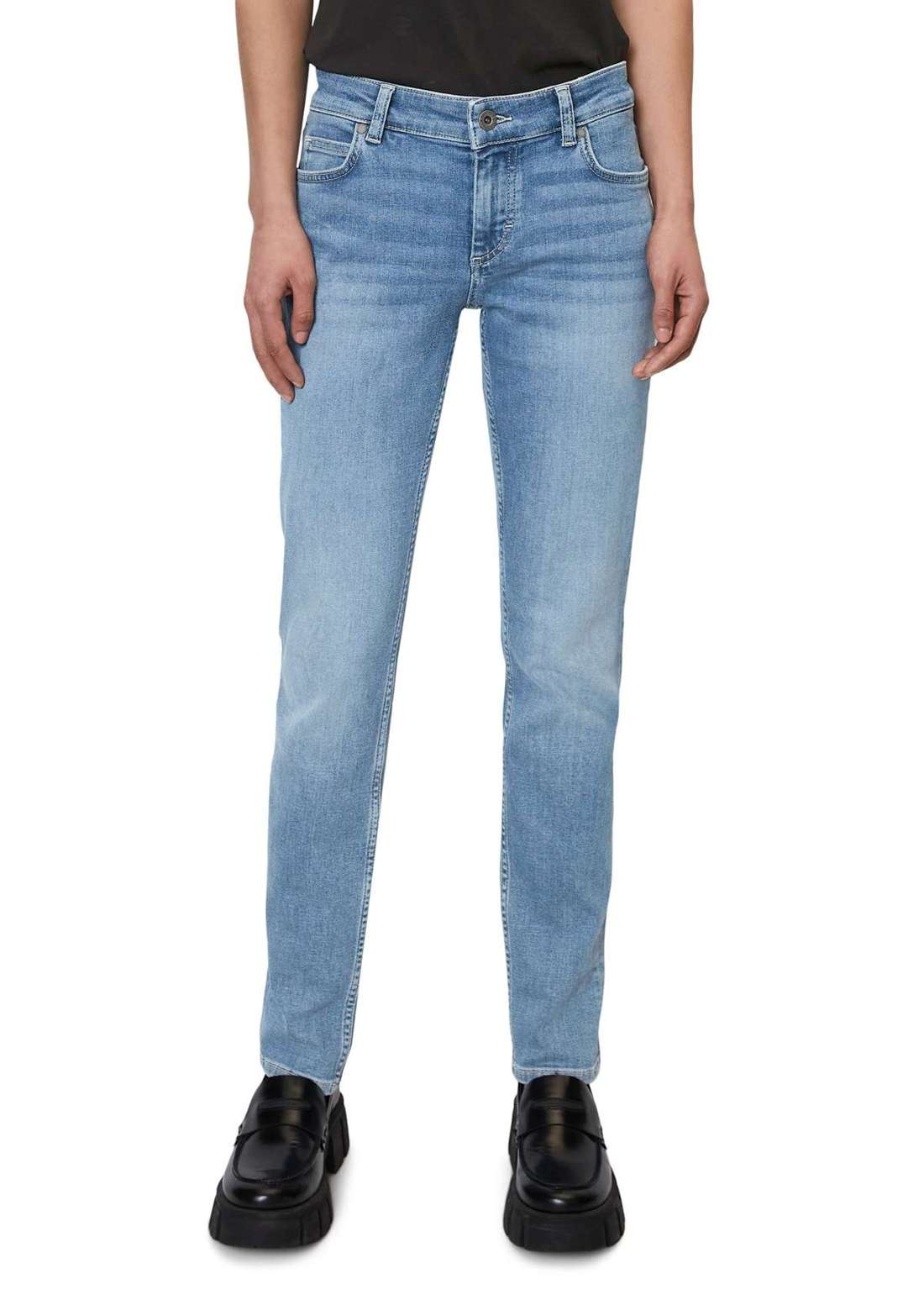 Джинсы узкого кроя aus Organic Cotton Stretch